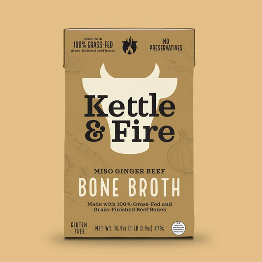 Miso Ginger Beef Bone Broth