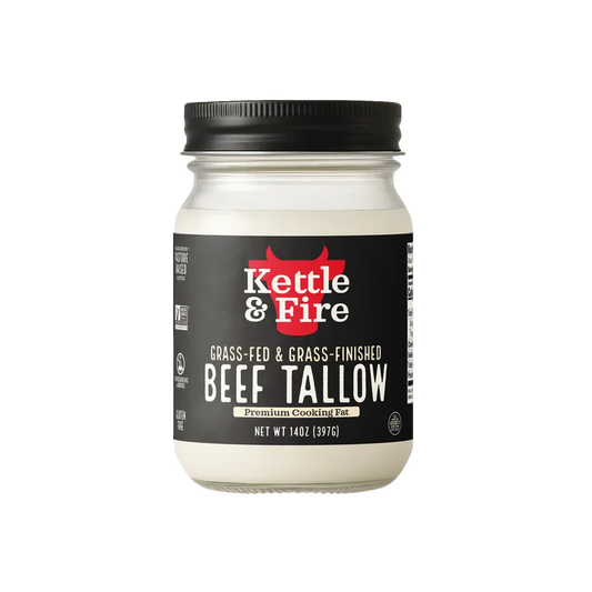 100% Grass-Fed & Finished Beef Tallow